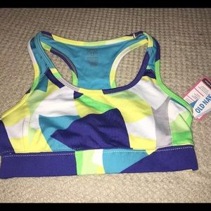 NWT Old Navy XSmall Zumba Color Sports Bra XS